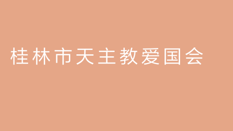 桂林市天主教爱国会