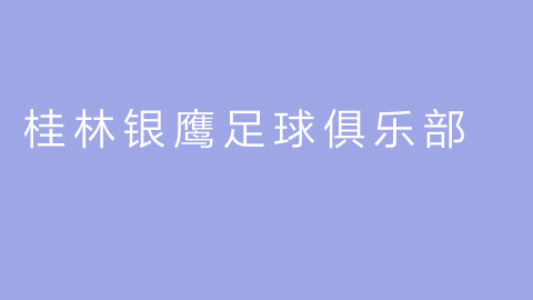 桂林银鹰足球俱乐部的图片