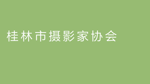 桂林市摄影家协会的图片
