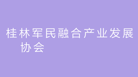 桂林军民融合产业发展协会的图片
